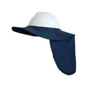 Sombrero Alerón Cubre Nuca Para Casco De Seguridad Azul Oscuro ref 5228 :
