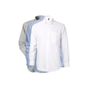 camisa oxford gris, azul y blanca ref 5237